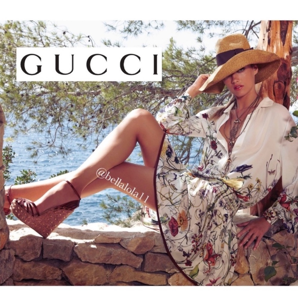 AUTHENTIC GUCCI WEDGES - Picture 10 of 16